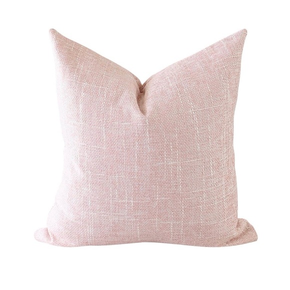 Other - Custom Blush Throw Pillow Cover 18 x 18